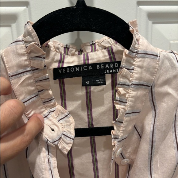 Veronica Beard button down shirt xs - Picture 3 of 3